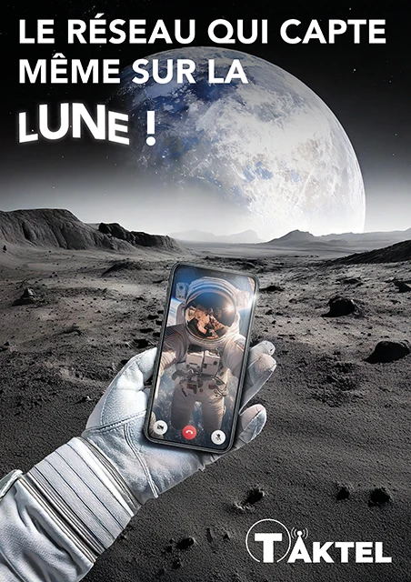 Affiche Taktel Lune